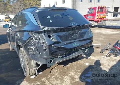 2022 Hyundai Tucson Limited z USA, uszkodzony, nr VIN 5NMJECAE3NH008098